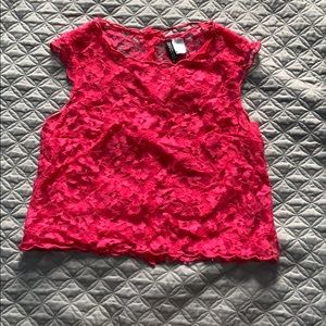 See-through flower pattern only wore a few times!